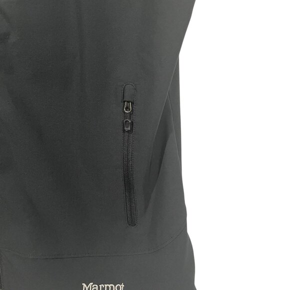 Marmot Womens Tempo Vest Full Zip Black Sz XL Jersey Mike's Embroidered Logo NWT - Picture 5 of 11